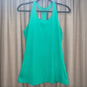 Nike racer back workout top